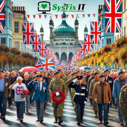 Brighton & Hove Remembrance Sunday 2024