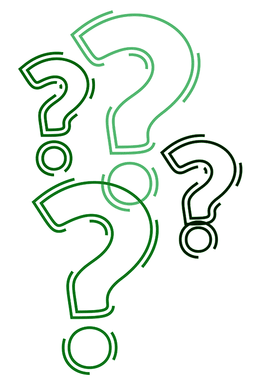 question marks